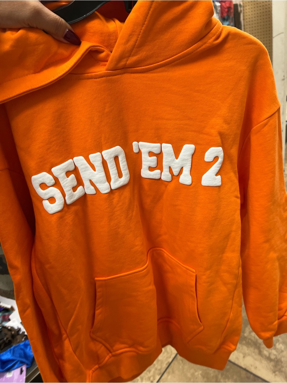 HEAVEN 'SEND 'EM 2' Pullover Hoodie - Women's Casual Sweatshirt